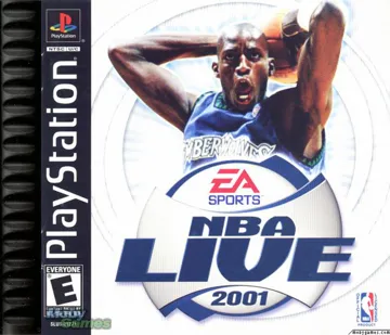 NBA Live 2001 (US) box cover front